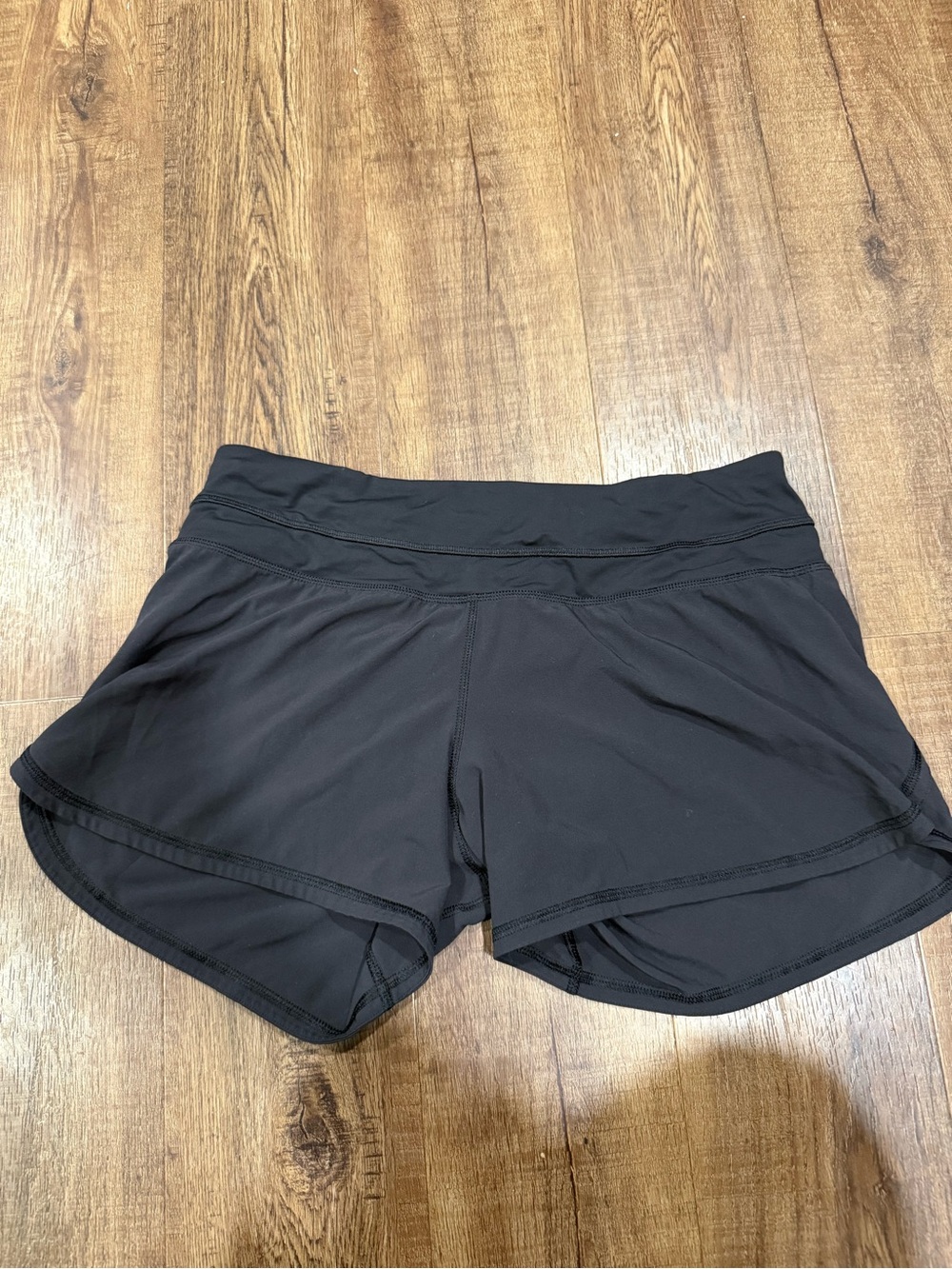 lululemon athletica Black Athletic Running Shorts